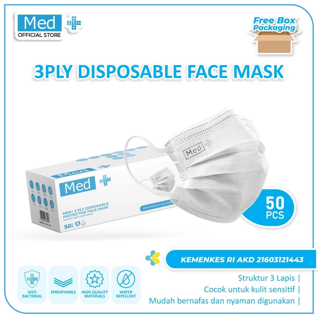 Masker Medis Isi 50