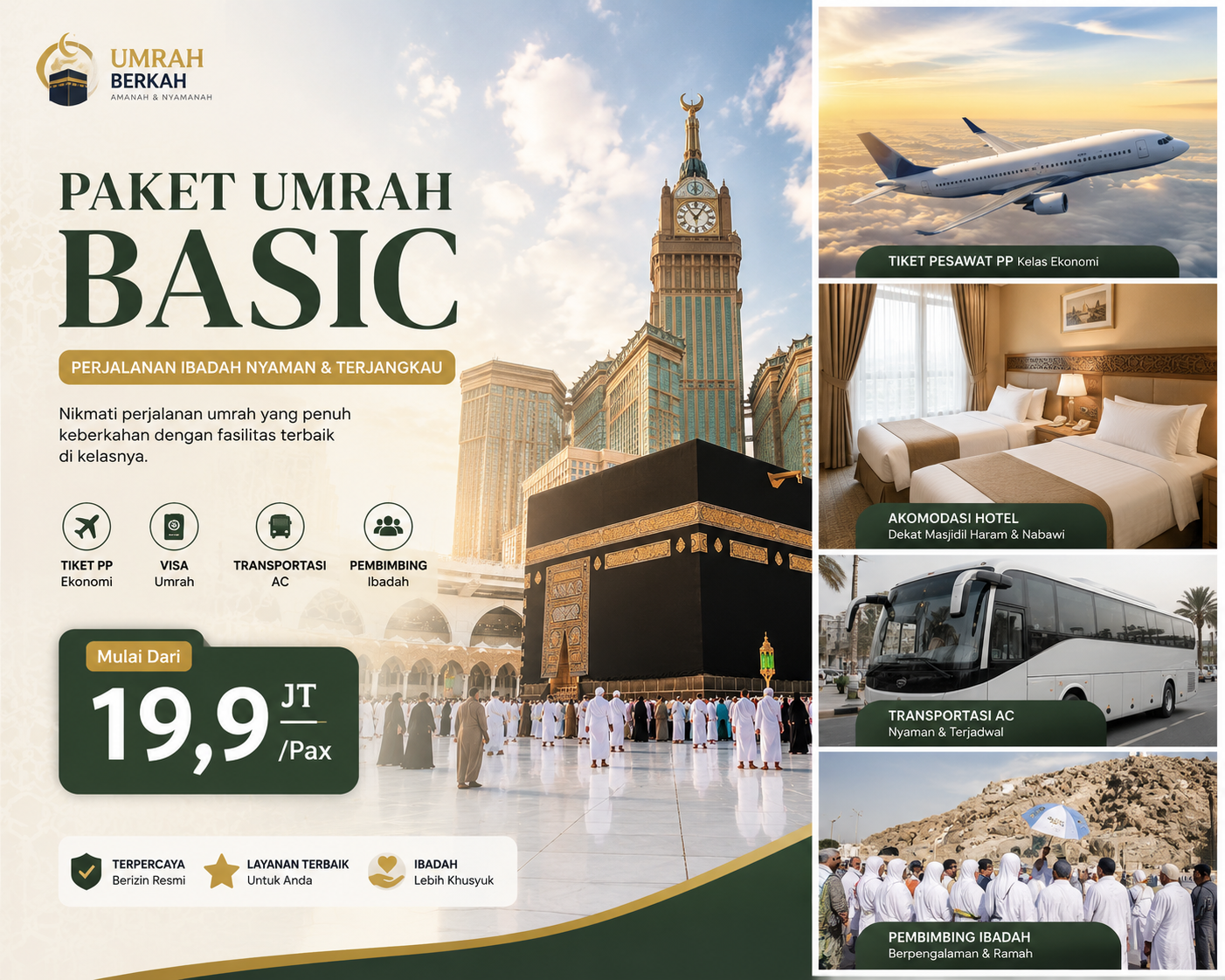 Paket Perlengkapan Umrah Basic